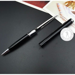 สินค้า ปากกาใช้ตัดกระดาษได้ ปากกามีดอเนกประสงค์ หมึกสีดำ!! ปากกาป้องกันตัว ปิดฝาปากกาซ่อนมีดได้