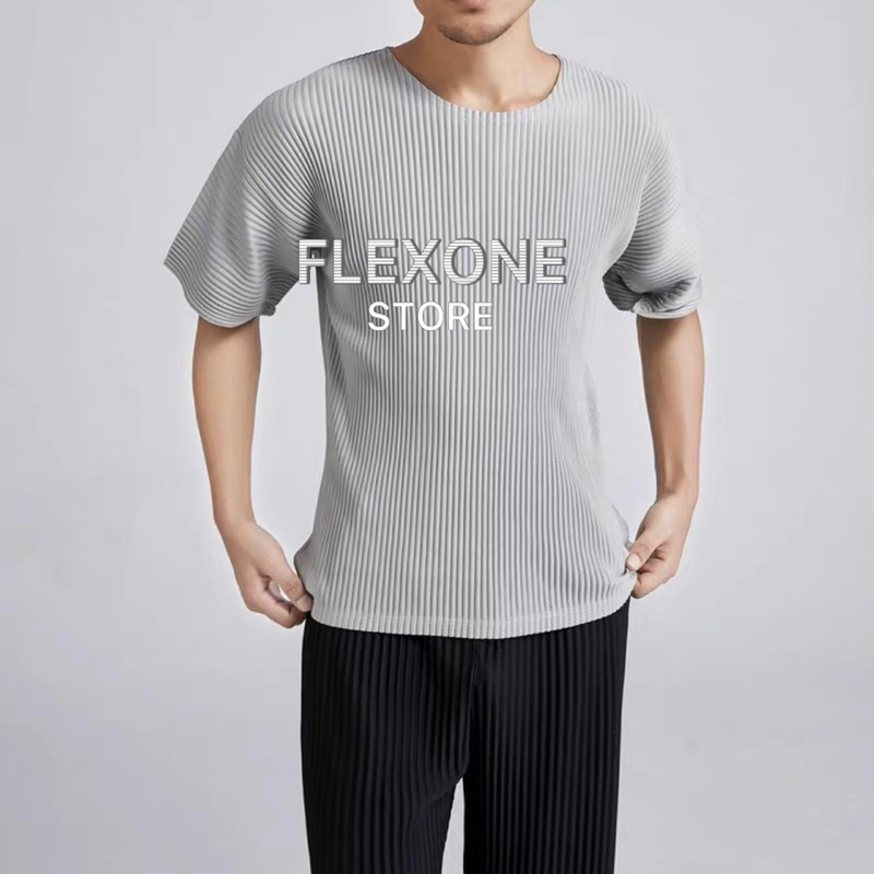 เสื้อแขนสั้น-homme-plisse-t-shirt