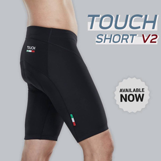 กางเกงจักรยานขาสั้น Touch short V2