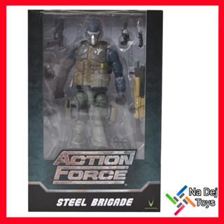 Valvaverse Action Force Steel Brigade 6 Figure วัลวาเวิร์ส แอคชั่น ฟอร์ซ สตีล บริเกดจ์ ขนาด 6 นิ้ว ฟิกเกอร์