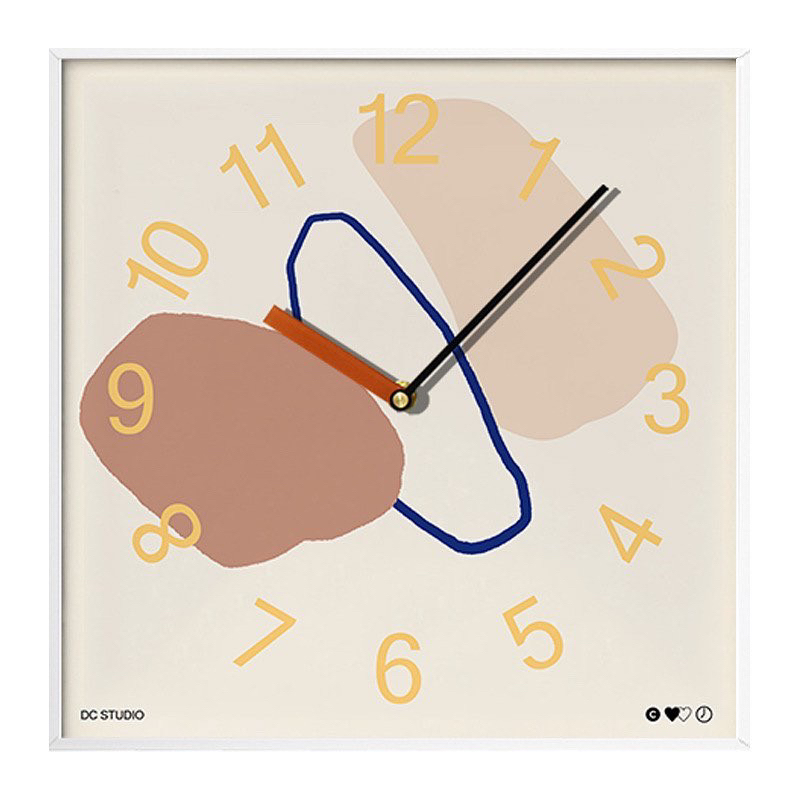 นาฬิกาแขวนผนังแบบ-เข็ม-นาฬิกามินิมอล-มี-2-สี-ขนาด-40-40-cm
