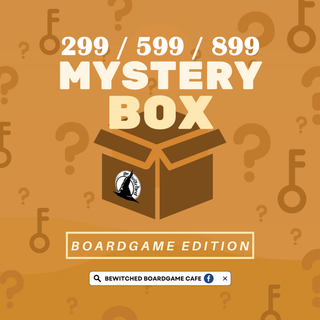 ภาพหน้าปกสินค้ากล่องสุ่ม บอร์ดเกม 299 599 899 Mystery Box Board Game random box ของขวัญแบบสุ่ม By Bewitched