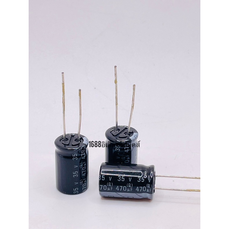 แพ็ค5ตัว-35-v-470-uf-ตัวเก็บประจุ-capacitor-470uf-มีขั้ว-ของใหม่