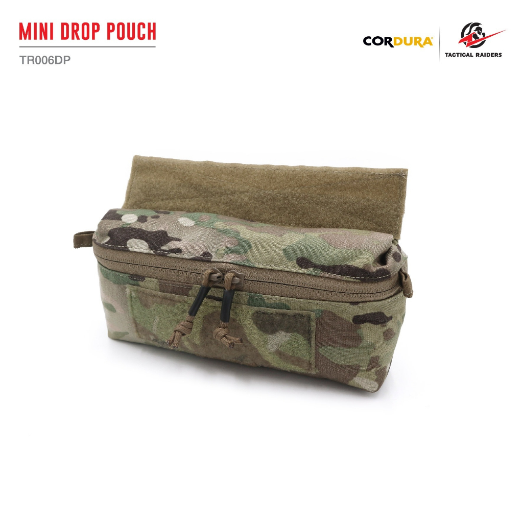กระเป๋าติดเวส-mini-drop-pouch-วัสดุผ้า-cordura-500d-ใช้ร่วมกับ-jpc-2-0-fcsk-2-0-fcpc-avs-lv119-slickster-สีลายพราง