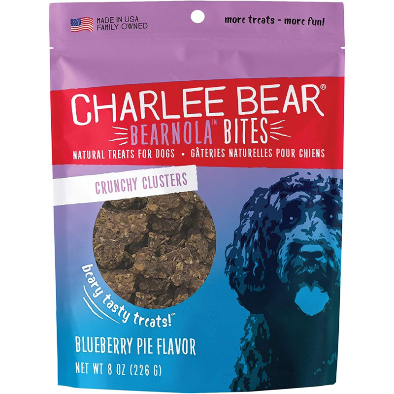 ขนมสุนัข-charlee-bear-bearnola-bites-รส-blueberry-pie-ขนาด-226-g