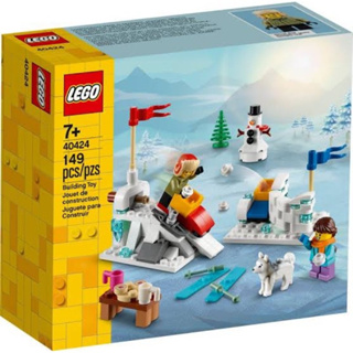 Lego 40424 Winter Snowball Fight ของแท้💯
