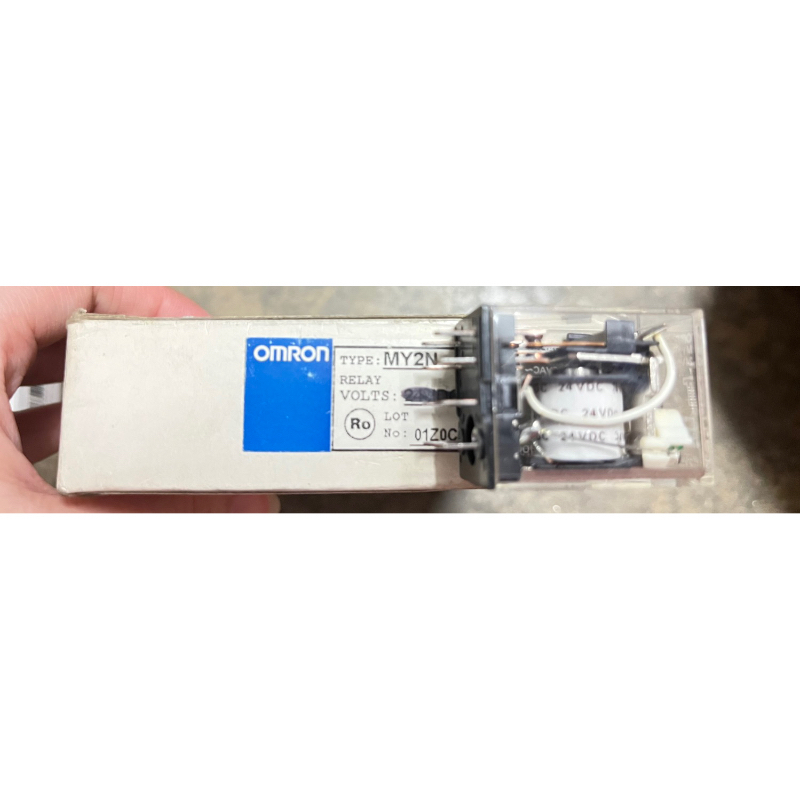 omron-relay-my2n-มีไฟ-volts-24-vdc