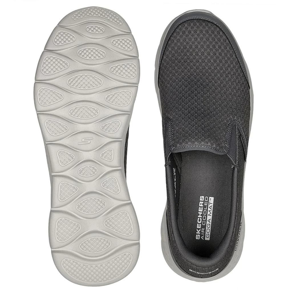 เงินสด-1-500-แท้-ช็อปไทย-skechers-gowalk-flex-request-รองเท้าผ้าใบผู้ชาย-ส้นหนา-พื้นนุ่ม-สลิปออน-สีเทา-216485