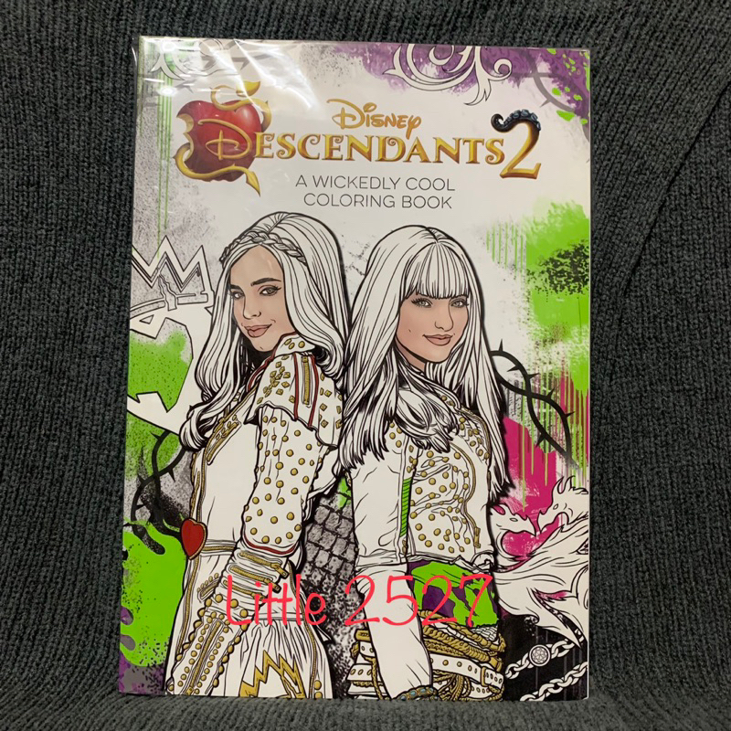 Descendants 2 A Wickedly Cool Coloring Book (หนังสือระบายสี ลิขสิทธิ์