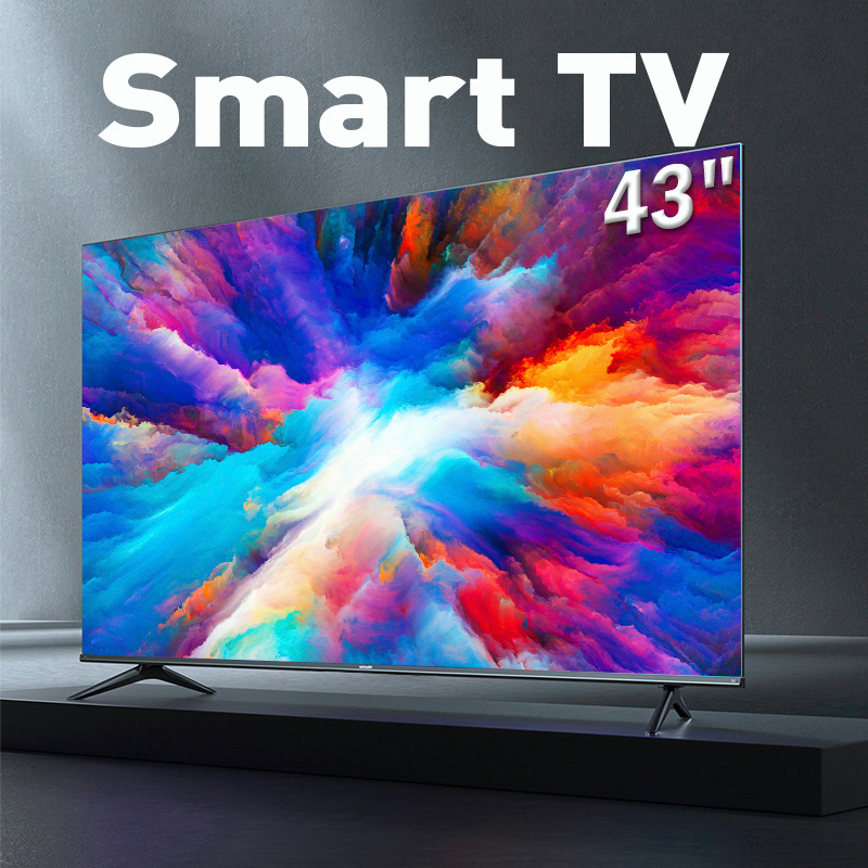 ภาพหน้าปกสินค้าทีวี 43 นิ้ว Smart TV 4K LED โทรทัศน์ ทีวีจอแบน สมาร์ททีวี ระบบ Android ทีวีดิจิตอล รับประกัน 5 ปี จากร้าน bkepr0np02 บน Shopee