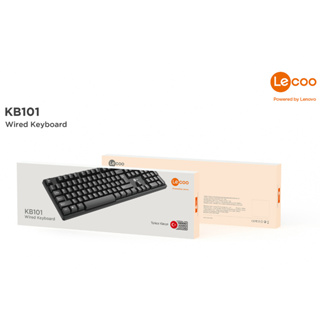 K/B USB LECOO (KB101) Black By LENOVO