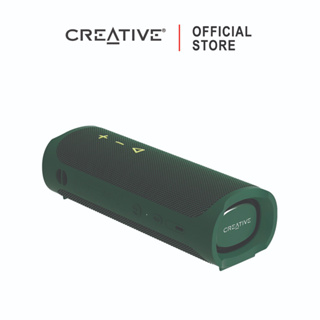 CREATIVE Muvo Go (Green) ลำโพง Bluetooth® 5.3 พกพากันน้ำได้ สีเขียว