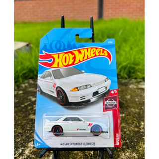 NISSAN SKYLINE GT-R(BNR32)Hotwheels ลิขสิทธิ์แท้100% โมเดลรถเหล็ก สเกล 1/64