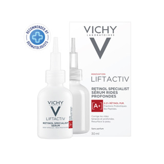 Vichy Retinol Serum 30 Ml วิชี่ ลิฟแอ็คทีฟ เรตินอล สเปเชียลลิสต์ ดีป ริงเคิลส์ เซรั่ม