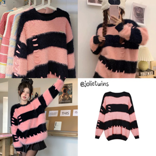 พร้อมส่ง🖤💗 สเวตเตอร์ Blackpink ชมพูดำ เสื้อ เสื้อกันหนาว sweater มาใหม่ เนื้อผ้านุ่มนิ่ม สไตล์เกาหลี สีน่ารักมาก🖤💗