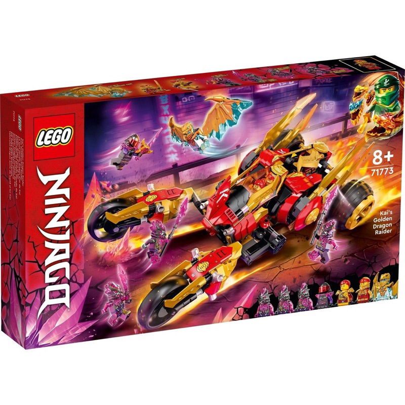 lego-ninjago-71773-kais-golden-dragon-raider