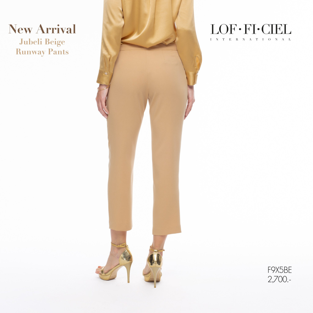 lofficiel-กางเกงขาวยาว-กาง-เ-กงผู้หญิง-business-pants-f9x5be