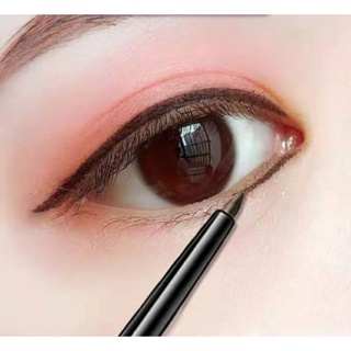 ⚫ส่งฟรี เก็บเงินปลายทาง ♥ปากกาอายไลน์เนอร์แบบดินสอ ♥ติดทนนาน กันน้ำ ♥Slim eyeliner (#668)