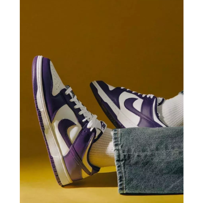 nike-dunk-low-retro-court-purple-รองเท้า-nike-การันตีของแท้-100