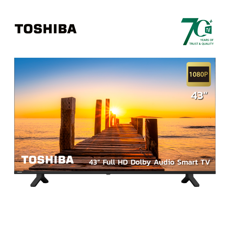 ภาพสินค้าToshiba TV 43E31MP ทีวี 43 นิ้ว Full HD WIFI Smart TV รุ่น Dolby Audio 2023 จากร้าน toshiba_tv_official บน Shopee ภาพที่ 2