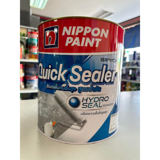 รองพื้นปูน ทนชื้น นิปปปอนเพนต์ ควิก ซีลเลอร์ สูตรน้ำมัน ขนาด 9 ลิตร Nippon Paint Quick Sealer