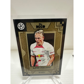 2022-23 Topps Deco UEFA Soccer Cards RB Leipzig