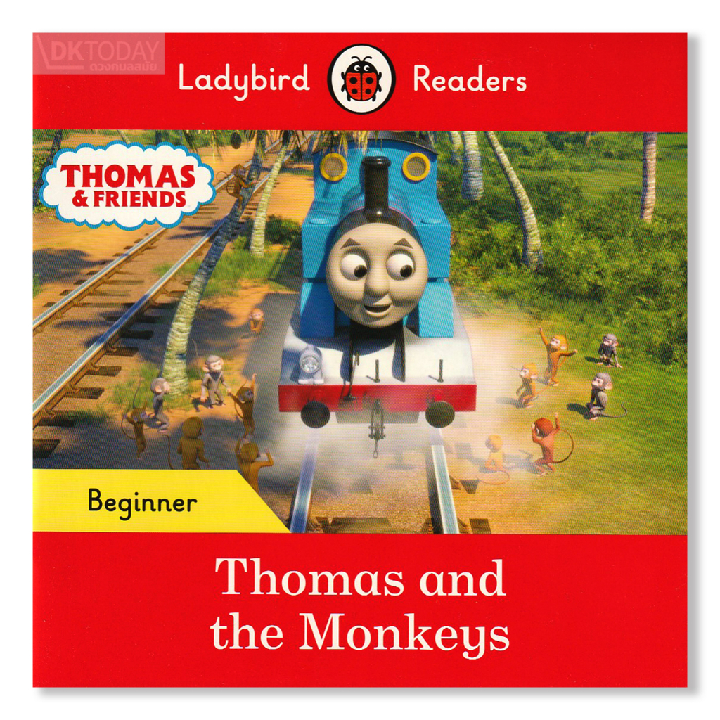 dktoday-หนังสือ-ladybird-readers-beginner-thomas-amp-the-monkeys-with-code