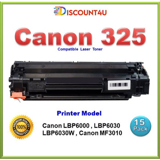 **Pack 15** Toner Canon325 / 325 Black ใช้กับ  MF3010/LBP6000/LBP6030/LBP6030W