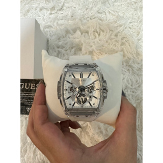 Guess 43x51MM Crystal Accented Watch GW0203G1