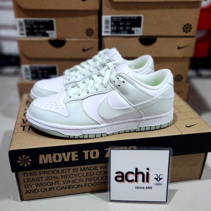 พร้อมส่ง-ของแท้-dunk-low-next-nature-white-mint