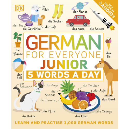 c321-german-for-everyone-junior-5-words-a-day-with-free-online-audio-9780744036800