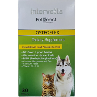 Osteoflex สุนัข-แมว (Exp.04/2024) อาหารเสริม ข้อต่อ สะโพก สะบ้า กระดูก hip joint