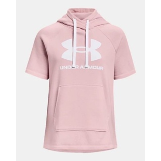 Under Armour เสื้อฮูดดี้แขนสั้น เสื้อมีหมวก