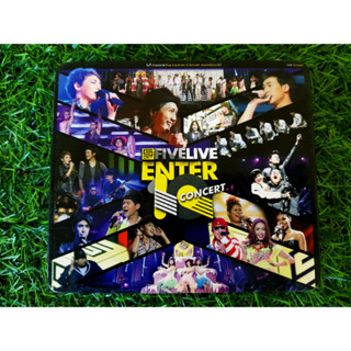 VCD คอนเสิร์ต Five Live Enter 10 Concert เอนเตอร์เทนเว่อร์ ดา เอ็นโดรฟิน, บี้ สุกฤษฎิ์, โปเตโต้, ป๊อป ปองกูล, ลุลา