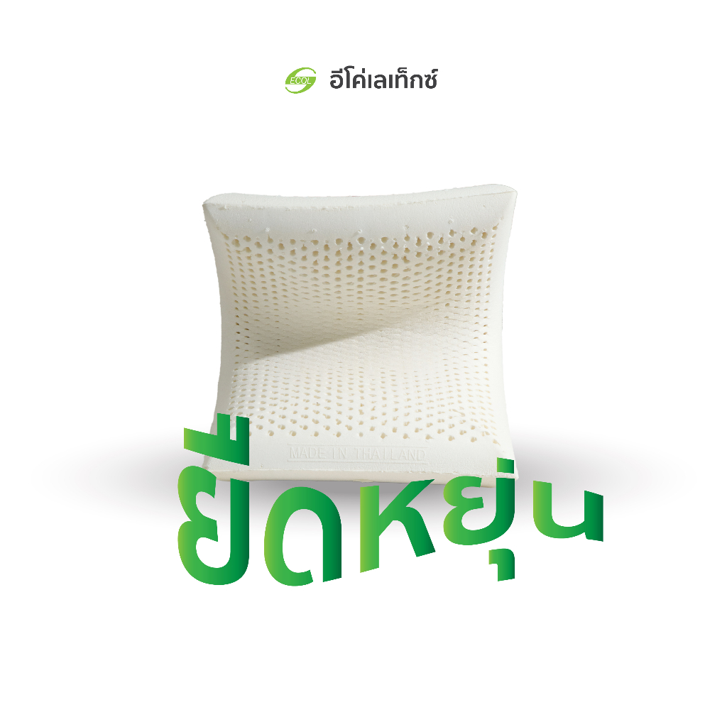 อีโค่-เลเท็กซ์-หมอนยางพารา-ทรงstandard-60x40x10-cm