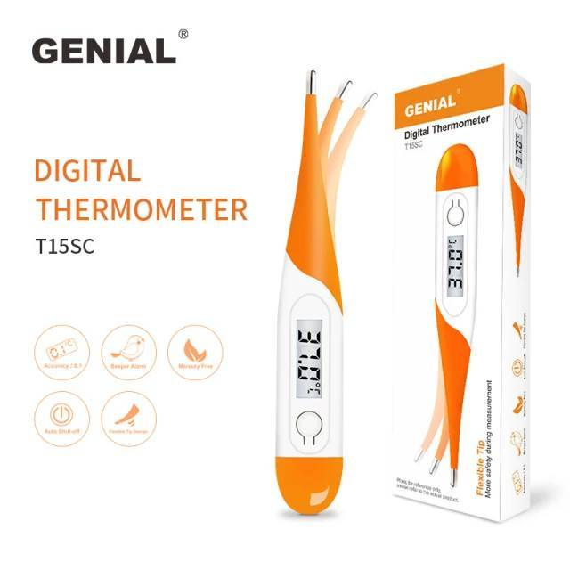 digital-thermometer-genial-ปรอทวัดไข้ดิจิตอล-เครื่องวัดอุณหภูมิ-เทอร์โมมิเตอร์-รุ่น-t15sc-ปลายอ่อน-มีเสียงเตือน-มีตัวเลข