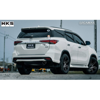 ท่อ HKS Toyota Fortuner GUN156R เครื่อง 2.4, 2.8 ปี 2015+ ท่อพักปลายคาร์บอนแท้ ตรงรุ่น