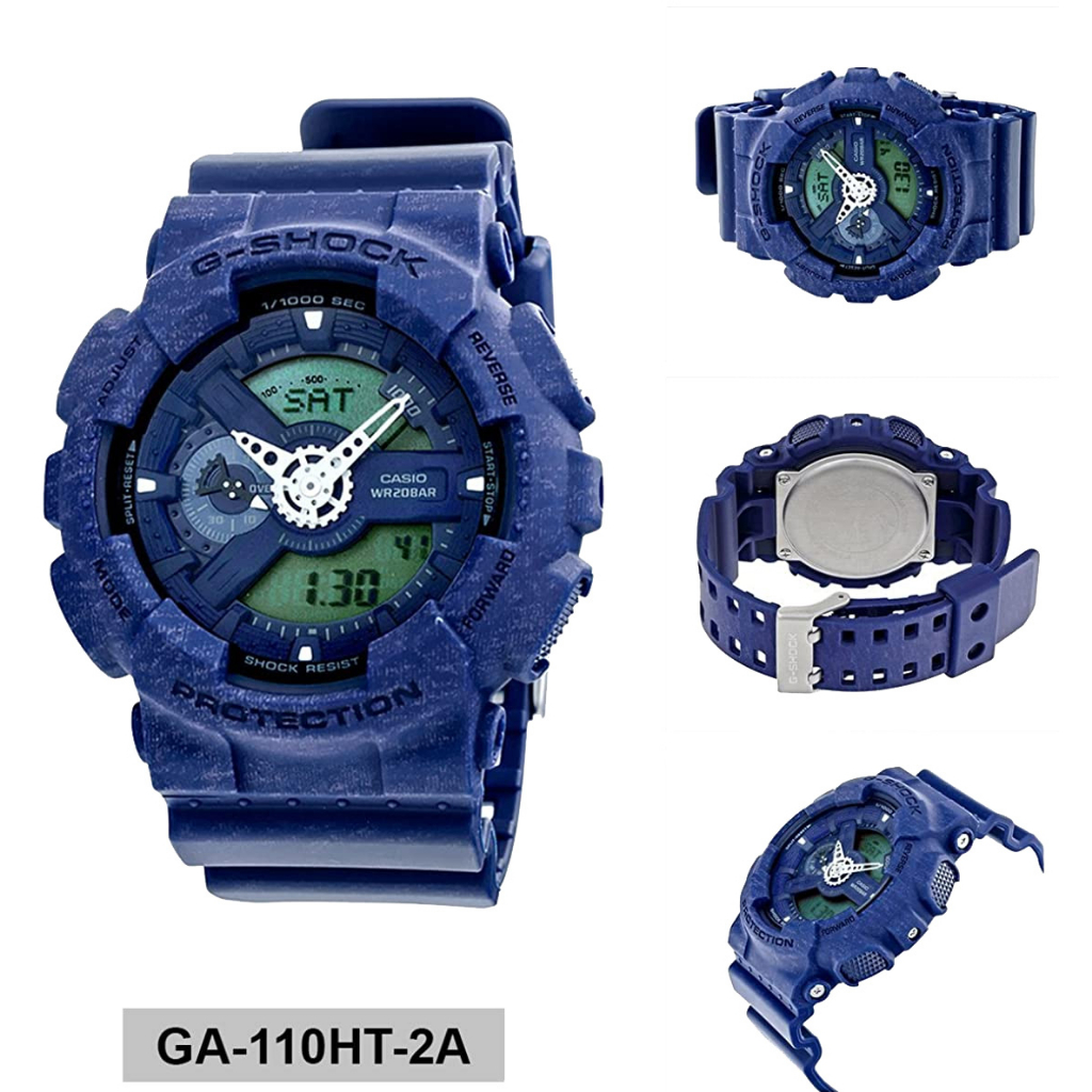 ผ่อนเดือนละ469-casio-g-shock-ga-110ht-2a-ของแท้-100-พร้อมส่ง-ประกัน-1-ปี