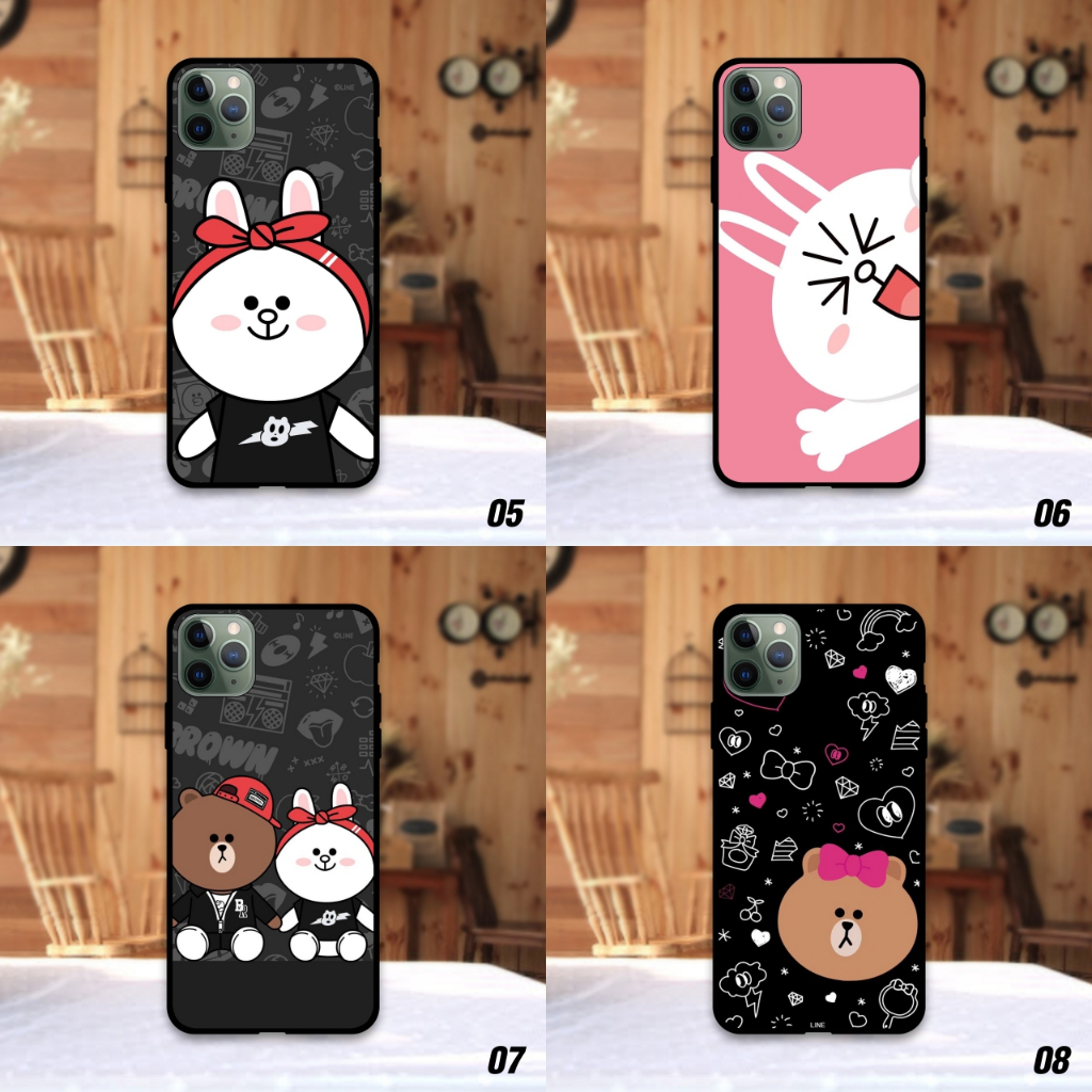 iphone-5-6-7-8-x-xs-xr-11-เคส-บราวน์-โคนี่