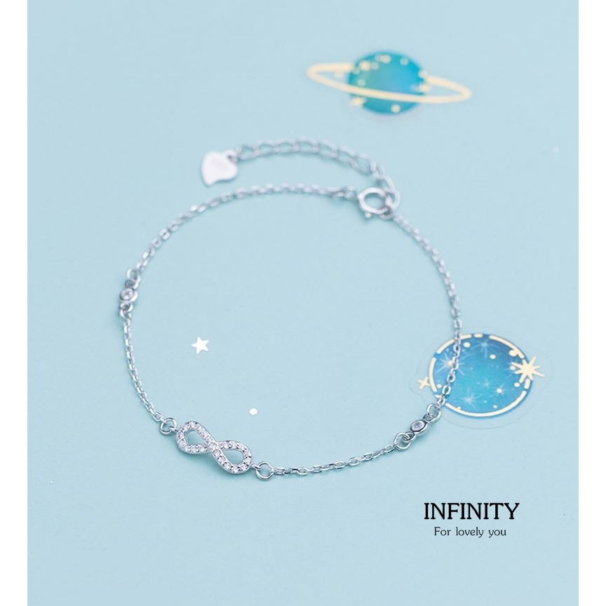 s925-infinity-bracelet-สร้อยข้อมือเงินแท้-อินฟินิตี้-รักไม่มีที่สิ้นสุด-ใส่สบาย-เป็นมิตรกับผิว