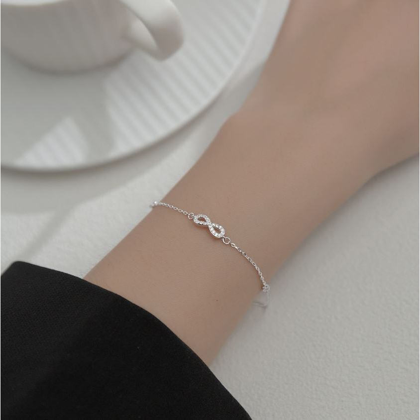 s925-infinity-bracelet-สร้อยข้อมือเงินแท้-อินฟินิตี้-รักไม่มีที่สิ้นสุด-ใส่สบาย-เป็นมิตรกับผิว