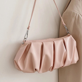 พร้อมส่ง🚨 กระเป๋าสะพาย สีเบบี้พิ้งก์ น่ารัก🌟 มินิมอล สไตล์เกาหลี กระเป๋าผู้หญิง กระเป๋าสะพายไหล่