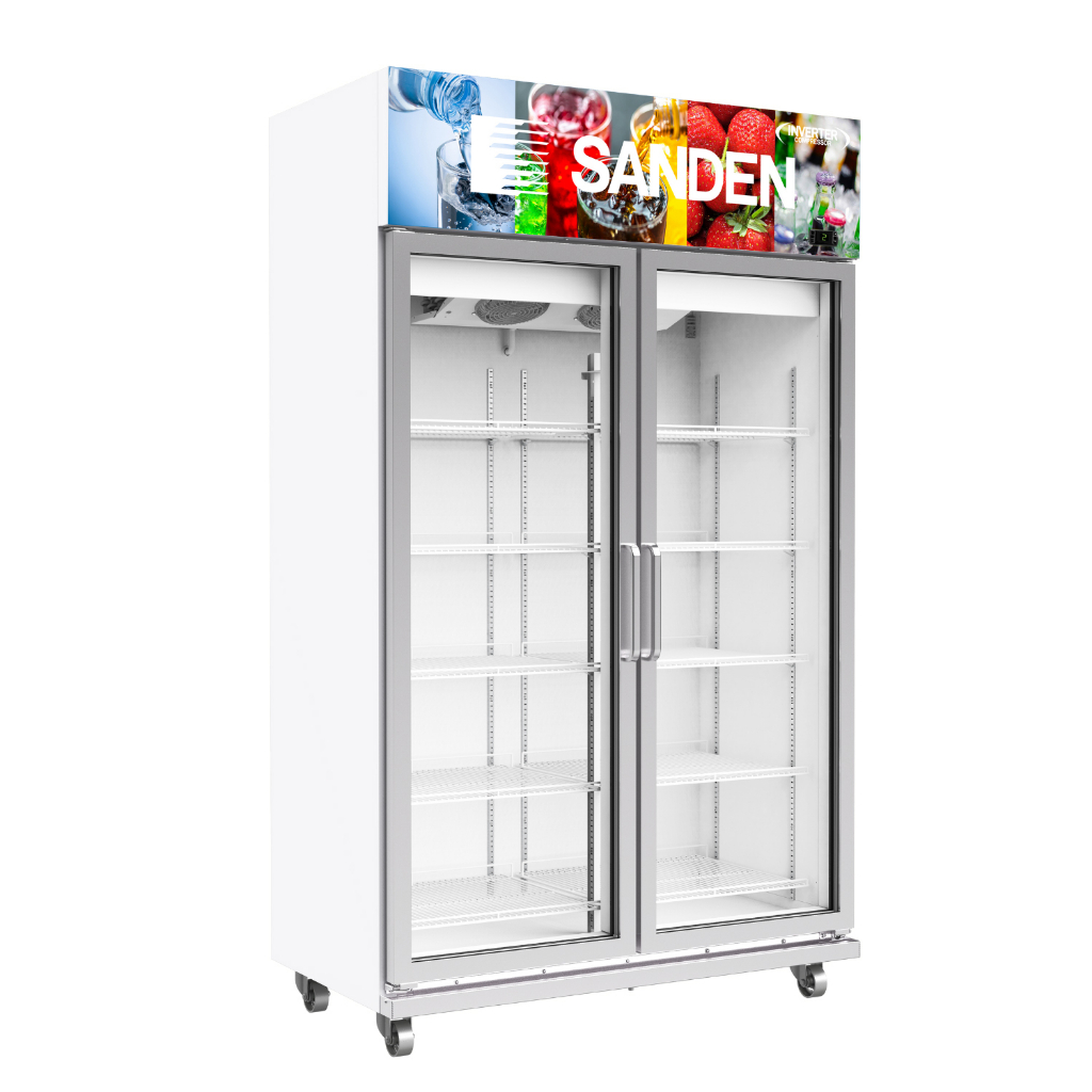 ตู้แช่เย็น 2 ประตู SANDEN รุ่น OEM-1205i Self evap ขนาด 35.3 คิว ระบบ ...