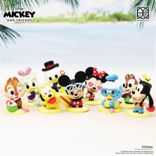 โมเดล Mickey Mouse & Friends figure Blind Box Beach ลิขสิทธิ์แท้ พร้อมส่ง