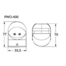 sensor-เซ็นเซอร์จับการเคลื่อนไหว-bec-pwo-400