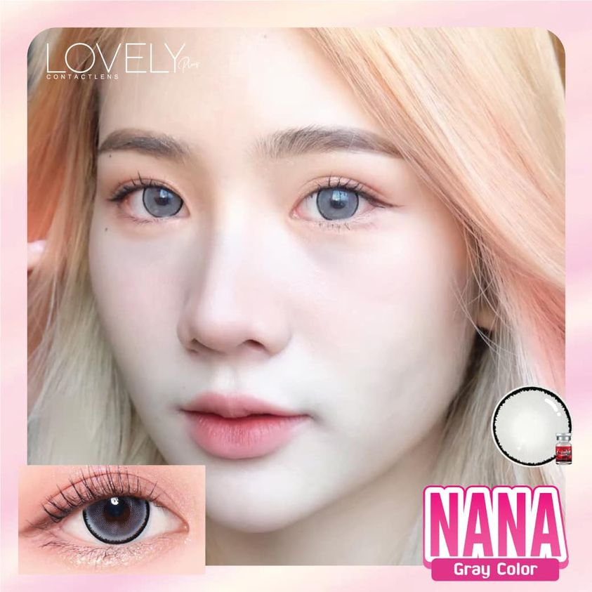 เลนส์ตาหวาน-ตาโต-lovely-คอนเเทคเลนส์-nana-gray