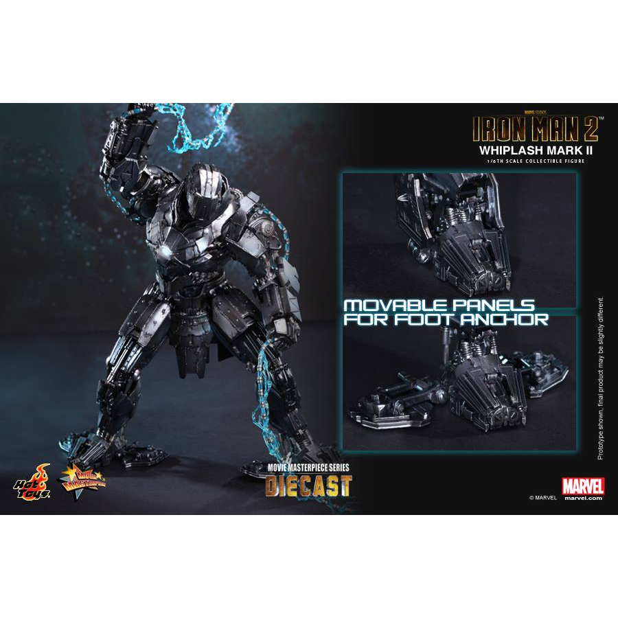 hot-toys-mms237d06-whiplash-mark-ii-2-collectible-figure-iron-man-2-1-6-scale-diecast-โมเดล-ฟิกเกอร์-หุ่นเหล็ก