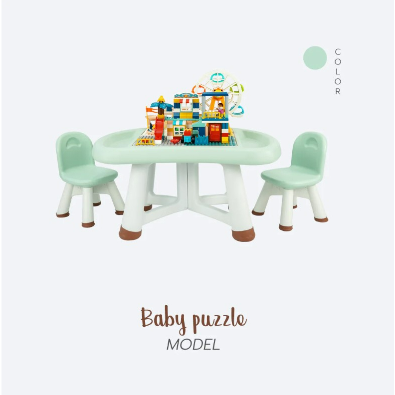 bebepaly-ชุดโต๊ะพร้อมเซต-lego-เขียนหนังสือเด็ก-สร้างพัฒนาการ