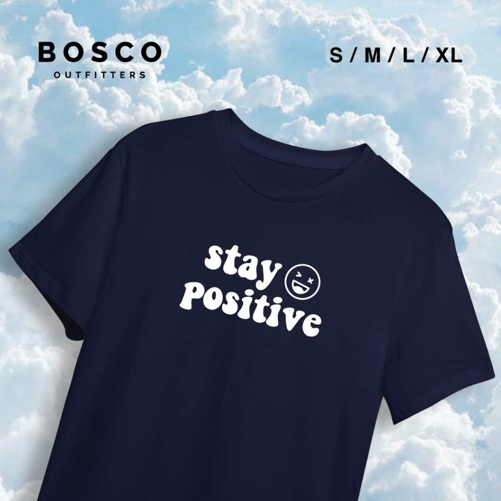 เสื้อยืดคอกลม-bosco-t04-1-stay-positive