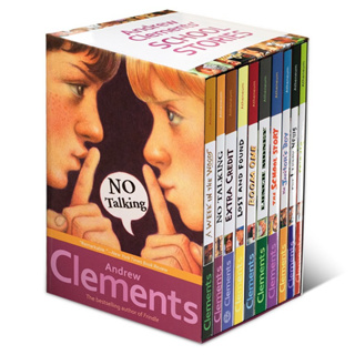 Andrew Clements School Stories 10 เล่ม books English chapter book for children หนังสือ